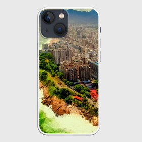 Чехол для iPhone 13 mini с принтом Рио в Тюмени,  |  | город | пейзаж