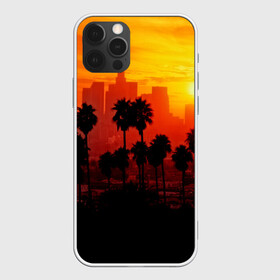 Чехол для iPhone 12 Pro Max с принтом California в Тюмени, Силикон |  | Тематика изображения на принте: 3dc | borough | city | downtown | town | городок | красота | пальмы | пейзаж | район | сити | страны | центр