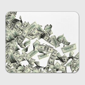 Коврик прямоугольный с принтом Денежный ветер в Тюмени, натуральный каучук | размер 230 х 185 мм; запечатка лицевой стороны | баксы | банкноты | деньги | доллары | купюры