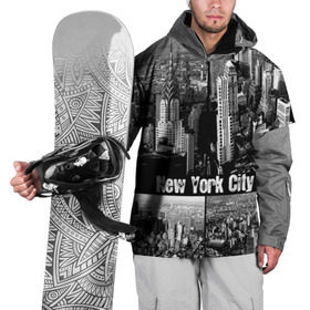 Накидка на куртку 3D с принтом Улицы Нью-Йорка в Тюмени, 100% полиэстер |  | Тематика изображения на принте: city | collage | houses | new york | skyscrapers | streets | usa | город | дома | коллаж | нью йорка | сша | улицы