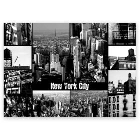 Поздравительная открытка с принтом Улицы Нью-Йорка в Тюмени, 100% бумага | плотность бумаги 280 г/м2, матовая, на обратной стороне линовка и место для марки
 | city | collage | houses | new york | skyscrapers | streets | usa | город | дома | коллаж | нью йорка | сша | улицы
