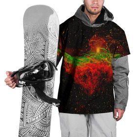 Накидка на куртку 3D с принтом Туманность в Тюмени, 100% полиэстер |  | Тематика изображения на принте: 