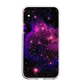 Чехол для iPhone XS Max матовый с принтом Вселенная в Тюмени, Силикон | Область печати: задняя сторона чехла, без боковых панелей | space | star | вселенная | звезды | космический | космос | планеты | пространство