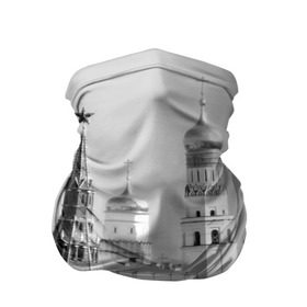 Бандана-труба 3D с принтом Москва в Тюмени, 100% полиэстер, ткань с особыми свойствами — Activecool | плотность 150‒180 г/м2; хорошо тянется, но сохраняет форму | город | пейзаж