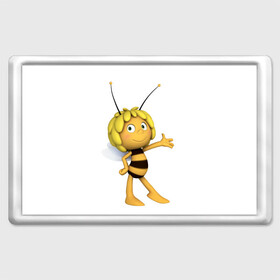 Магнит 45*70 с принтом Пчелка Майя в Тюмени, Пластик | Размер: 78*52 мм; Размер печати: 70*45 | пчелка майя