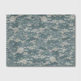 Альбом для рисования с принтом Камуфляж пиксельный в Тюмени, 100% бумага
 | матовая бумага, плотность 200 мг. | армия | камуфляж | пиксель