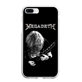 Чехол для iPhone 7Plus/8 Plus матовый с принтом Dave Mustaine в Тюмени, Силикон | Область печати: задняя сторона чехла, без боковых панелей | dave | megadeth | metal | mustaine | rattlehead | rock | thrash | vic | дейв | мастейн | мегадет | метал | рок | треш