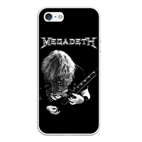 Чехол для iPhone 5/5S матовый с принтом Dave Mustaine в Тюмени, Силикон | Область печати: задняя сторона чехла, без боковых панелей | dave | megadeth | metal | mustaine | rattlehead | rock | thrash | vic | дейв | мастейн | мегадет | метал | рок | треш