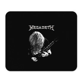 Коврик прямоугольный с принтом Dave Mustaine в Тюмени, натуральный каучук | размер 230 х 185 мм; запечатка лицевой стороны | dave | megadeth | metal | mustaine | rattlehead | rock | thrash | vic | дейв | мастейн | мегадет | метал | рок | треш
