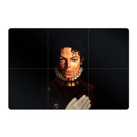 Магнитный плакат 3Х2 с принтом Король Майкл Джексон в Тюмени, Полимерный материал с магнитным слоем | 6 деталей размером 9*9 см | Тематика изображения на принте: king | michael jackson | pop music | король | майкл | музыка | перчатка | поп музыка