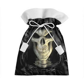 Подарочный 3D мешок с принтом Скелетон в Тюмени, 100% полиэстер | Размер: 29*39 см | 