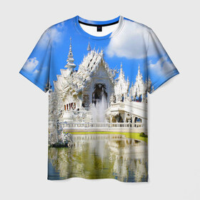 Мужская футболка 3D с принтом Таиланд в Тюмени, 100% полиэфир | прямой крой, круглый вырез горловины, длина до линии бедер | 