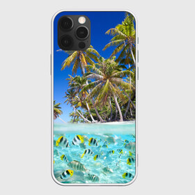Чехол для iPhone 12 Pro Max с принтом Таиланд в Тюмени, Силикон |  | clouds | fish | nature | palm trees | sea | sky | thailand | tourism | water | вода | море | небо | облака | пальмы | природа | рыбки | таиланд | туризм