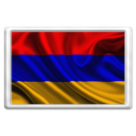 Магнит 45*70 с принтом Флаг Армения в Тюмени, Пластик | Размер: 78*52 мм; Размер печати: 70*45 | айастан | армения | босеан | вымпел | ереван | знак | знамя | кумач | орифламма | пойс | полотнище | символ | стяг | флаг | флюгарка | хайастан | штандарт