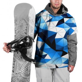 Накидка на куртку 3D с принтом Голубой полигон в Тюмени, 100% полиэстер |  | Тематика изображения на принте: абстракция | бумага | геометрия | грани | изгиб | линии | полигоны | полосы | постель | розовый | сочетания | текстура | треугольники