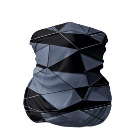 Бандана-труба 3D с принтом Abstract Gray в Тюмени, 100% полиэстер, ткань с особыми свойствами — Activecool | плотность 150‒180 г/м2; хорошо тянется, но сохраняет форму | абстракция | бумага | геометрия | грани | изгиб | линии | полигоны | полосы | постель | розовый | сочетания | текстура | треугольники