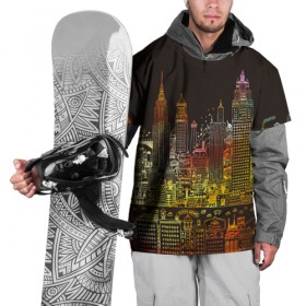 Накидка на куртку 3D с принтом Мегапполис в Тюмени, 100% полиэстер |  | Тематика изображения на принте: advertising | art | city | drawing | metropolis | night | painting | skyscrapers | город | искусство | картина | мегаполис | ночь | реклама | рисунок