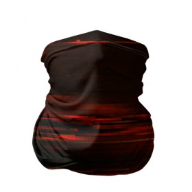 Бандана-труба 3D с принтом Pixel paint в Тюмени, 100% полиэстер, ткань с особыми свойствами — Activecool | плотность 150‒180 г/м2; хорошо тянется, но сохраняет форму | абстракция | красный | потертость красок