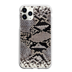 Чехол для iPhone 11 Pro матовый с принтом Змеиная кожа в Тюмени, Силикон |  | Тематика изображения на принте: змея | кожа