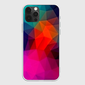 Чехол для iPhone 12 Pro Max с принтом Abstraction в Тюмени, Силикон |  | абстракция | бумага | геометрия | грани | изгиб | линии | оптические | полигоны | полосы | постель | розовый | сочетания | текстура | треугольники