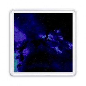 Магнит 55*55 с принтом Звёздное небо в Тюмени, Пластик | Размер: 65*65 мм; Размер печати: 55*55 мм | 