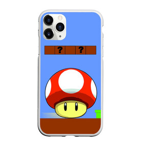 Чехол для iPhone 11 Pro матовый с принтом Марио в Тюмени, Силикон |  | mario | mario bros | nintendo | марио
