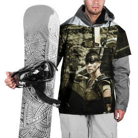 Накидка на куртку 3D с принтом Безумный Макс в Тюмени, 100% полиэстер |  | Тематика изображения на принте: безумный | дорога | кино | макс | мужчины | огонь | пламя | фильмы | ярости