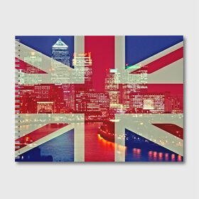 Альбом для рисования с принтом Лондон в Тюмени, 100% бумага
 | матовая бумага, плотность 200 мг. | англия | великобритания | город | лондон | река | столица