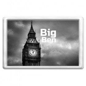 Магнит 45*70 с принтом Big Ben в Тюмени, Пластик | Размер: 78*52 мм; Размер печати: 70*45 | england | london | англия | биг бен | лондон