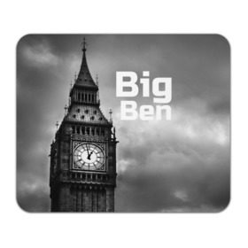 Коврик прямоугольный с принтом Big Ben в Тюмени, натуральный каучук | размер 230 х 185 мм; запечатка лицевой стороны | england | london | англия | биг бен | лондон