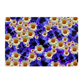 Магнитный плакат 3Х2 с принтом Цветочки в Тюмени, Полимерный материал с магнитным слоем | 6 деталей размером 9*9 см | Тематика изображения на принте: flower | лето | поле | полевой цветок | фиолетовый | цветочки | цветы