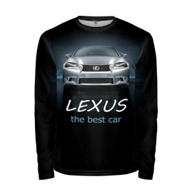 Мужской лонгслив 3D с принтом Lexus the best car в Тюмени, 100% полиэстер | длинные рукава, круглый вырез горловины, полуприлегающий силуэт | auto | авто | автомобиль | водитель | гиперкар | лексус | машина | суперкар | тачка