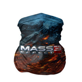 Бандана-труба 3D с принтом Mass Effect в Тюмени, 100% полиэстер, ткань с особыми свойствами — Activecool | плотность 150‒180 г/м2; хорошо тянется, но сохраняет форму | n7 | shepard | галактика | жнец | космос | масс | нормандия | планета | шепард | эффект