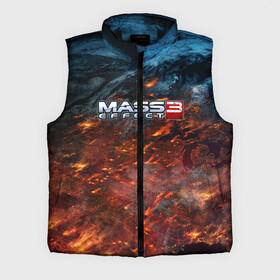 Мужской жилет утепленный 3D с принтом Mass Effect в Тюмени,  |  | n7 | shepard | галактика | жнец | космос | масс | нормандия | планета | шепард | эффект