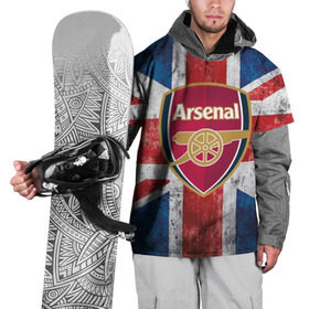 Накидка на куртку 3D с принтом Арсенал ФК в Тюмени, 100% полиэстер |  | Тематика изображения на принте: arsenal | fc | арсенал | пушкари | футбольный клуб