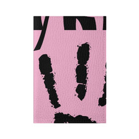 Обложка для паспорта матовая кожа с принтом У шамана три руки в Тюмени, натуральная матовая кожа | размер 19,3 х 13,7 см; прозрачные пластиковые крепления | Тематика изображения на принте: группа | ладонь | отпечаток | пикник | рука | цитата