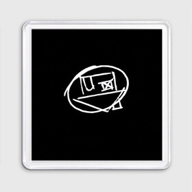 Магнит 55*55 с принтом Logo в Тюмени, Пластик | Размер: 65*65 мм; Размер печати: 55*55 мм | art | logo | music | the neighbourhood | лого | музыка | поп | рок