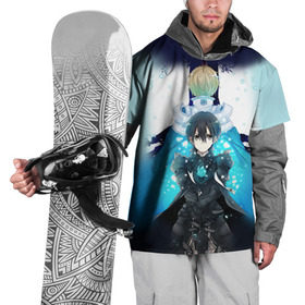 Накидка на куртку 3D с принтом Юдзио (&#12518,&#12540,&#12472,&#12458, Yjio)_1 в Тюмени, 100% полиэстер |  | Тематика изображения на принте: anime | sao | sword art online | аниме | асуна | кирито | мастер меча онлайн