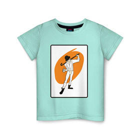 Детская футболка хлопок с принтом Заводной апельсин в Тюмени, 100% хлопок | круглый вырез горловины, полуприлегающий силуэт, длина до линии бедер | Тематика изображения на принте: clockwork orange | берджесс | заводной апельсин | кубрик | молоко