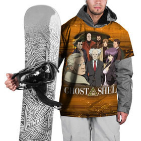 Накидка на куртку 3D с принтом Ghost In The Shell 17 в Тюмени, 100% полиэстер |  | 