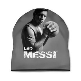 Шапка 3D с принтом Leo Messi в Тюмени, 100% полиэстер | универсальный размер, печать по всей поверхности изделия | barcelona | spanish | аргентина | барселона | испания | лео | месси | мяч | футбол | футболист