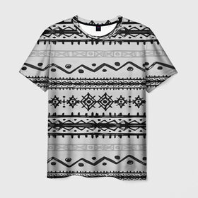 Мужская футболка 3D с принтом Народы африки в Тюмени, 100% полиэфир | прямой крой, круглый вырез горловины, длина до линии бедер | 