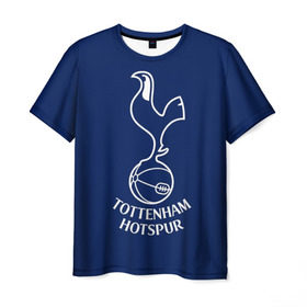 Мужская футболка 3D с принтом Tottenham hotspur в Тюмени, 100% полиэфир | прямой крой, круглый вырез горловины, длина до линии бедер | Тематика изображения на принте: football | англия | болельщик | игрок | лондон | премьер лига | тоттенхэм хотспур | фанат | футбол | футболист | шпоры