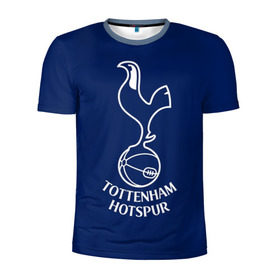 Мужская футболка 3D спортивная с принтом Tottenham hotspur в Тюмени, 100% полиэстер с улучшенными характеристиками | приталенный силуэт, круглая горловина, широкие плечи, сужается к линии бедра | football | англия | болельщик | игрок | лондон | премьер лига | тоттенхэм хотспур | фанат | футбол | футболист | шпоры
