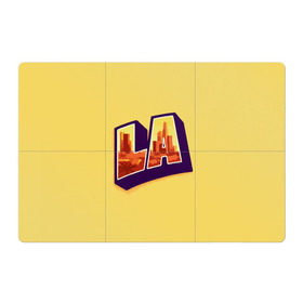 Магнитный плакат 3Х2 с принтом Лос-Анджелес в Тюмени, Полимерный материал с магнитным слоем | 6 деталей размером 9*9 см | Тематика изображения на принте: california | los angeles | usa | америка | калифорния | лос анджелес | сша