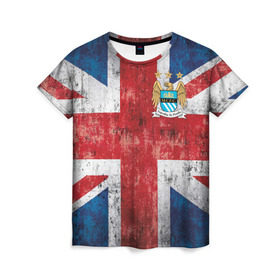 Женская футболка 3D с принтом Манчестер Сити в Тюмени, 100% полиэфир ( синтетическое хлопкоподобное полотно) | прямой крой, круглый вырез горловины, длина до линии бедер | 3d | manchester city | new | английская премьер лига | англия | апл | болельщикам | британия | игра | лондон | манчестер | манчестер сити | новые | популярные | прикольные | футбол | футбольный клуб | эмблема