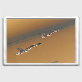 Магнит 45*70 с принтом Ночной рейд в Тюмени, Пластик | Размер: 78*52 мм; Размер печати: 70*45 | самолет