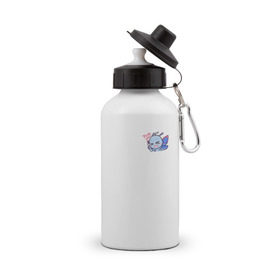 Бутылка спортивная с принтом dota 2 puck в Тюмени, металл | емкость — 500 мл, в комплекте две пластиковые крышки и карабин для крепления | dota 2 puck