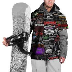Накидка на куртку 3D с принтом Hard Rock в Тюмени, 100% полиэстер |  | Тематика изображения на принте: music | rock | rock and roll | музыка | рок