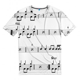 Мужская футболка 3D с принтом I LOVE ROCK AND ROLL в Тюмени, 100% полиэфир | прямой крой, круглый вырез горловины, длина до линии бедер | Тематика изображения на принте: music | rock | rock and roll | музыка | рок
